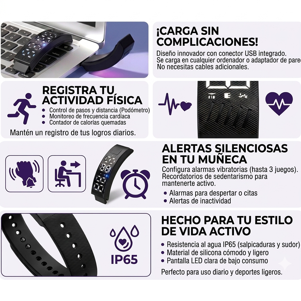Pulsera Despertador Silencioso