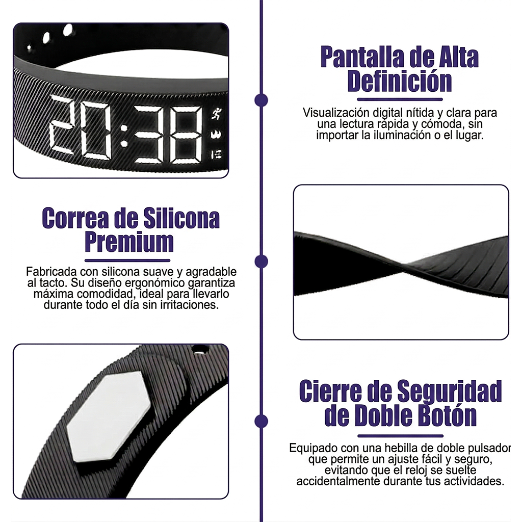Pulsera Despertador Silencioso